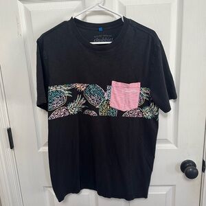 Chubbies T-Shirt Mens floral pocket short sleeve Medium